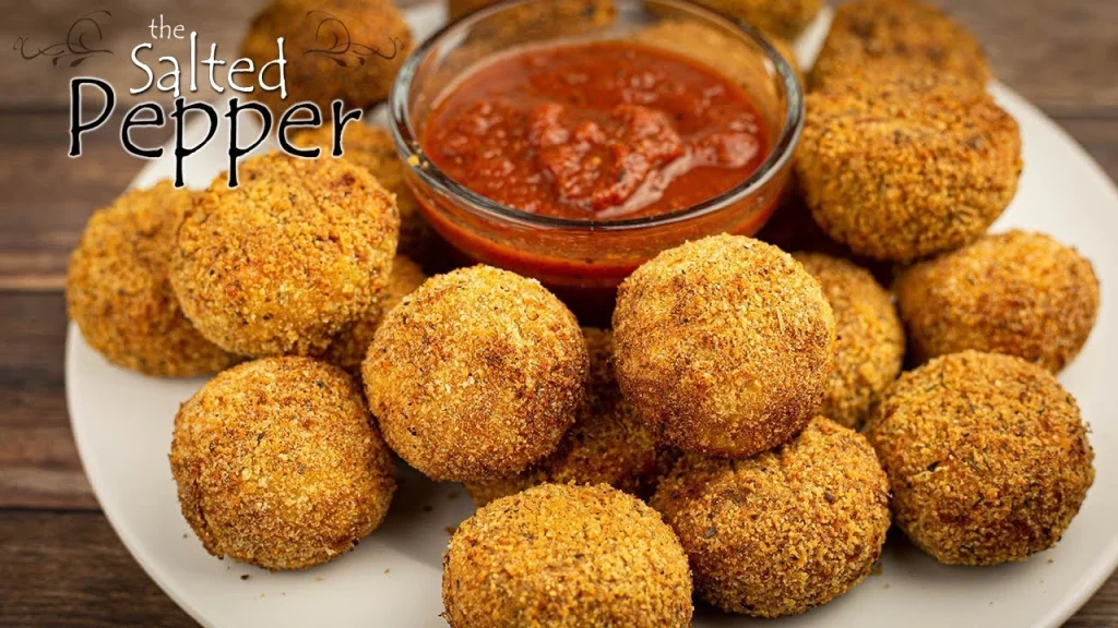 Air Fryer Risotto Balls